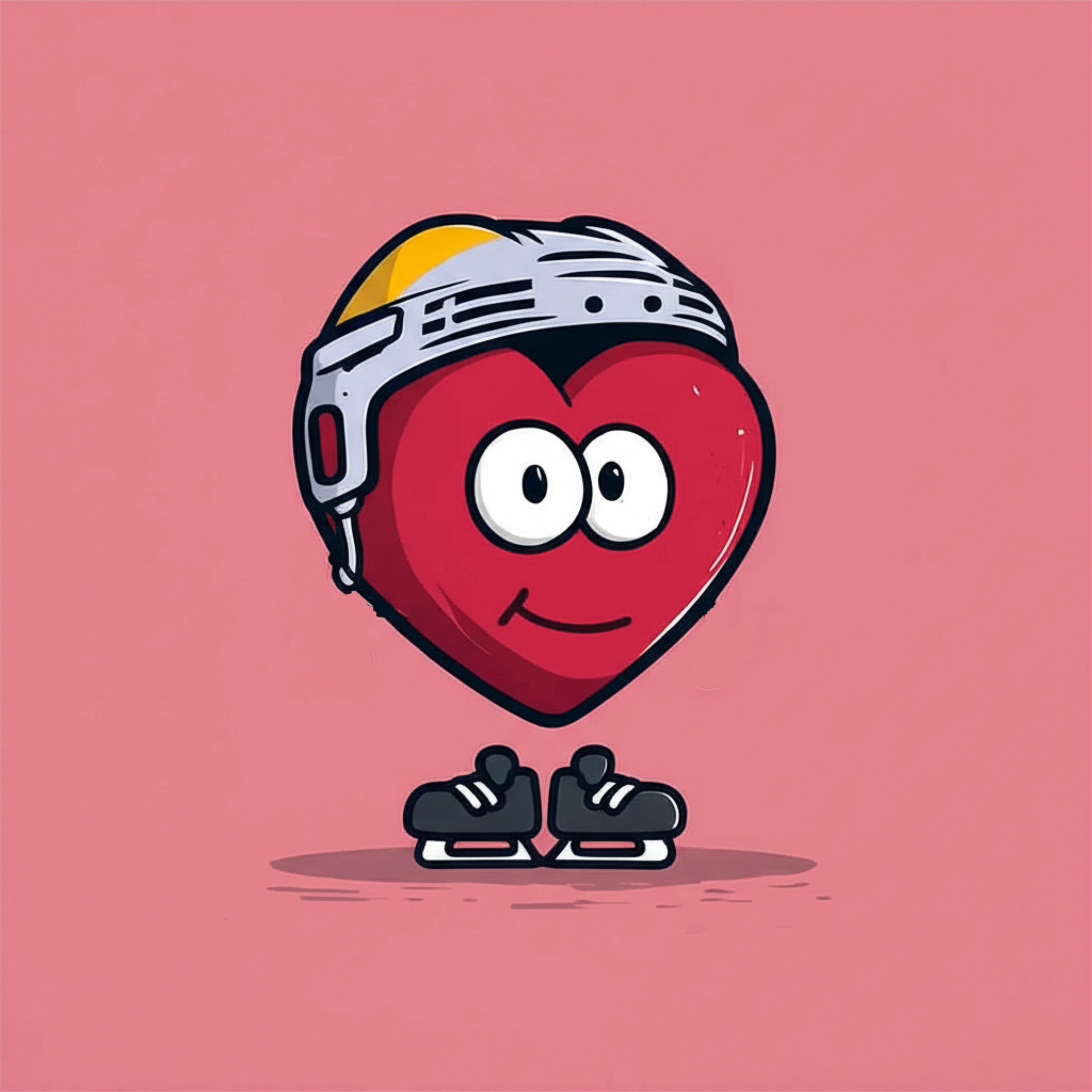 Captain Heart Sticker